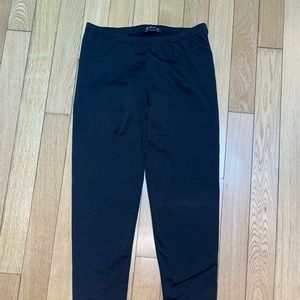 M/L black fleece lined leggings NWOT